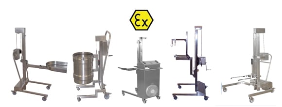 range of lifting equipment