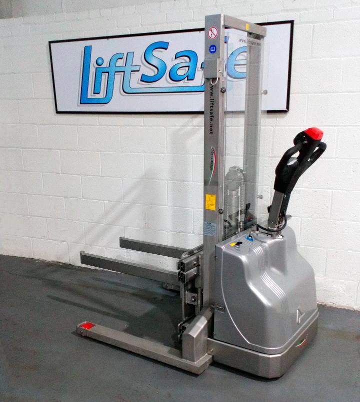 Large South West Engineering Company Takes Delivery of Stainless Steel Fully Electric Stacker