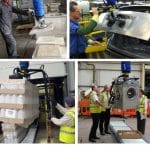 lifting equipment in use