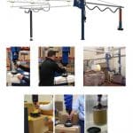 lifting equipment in use