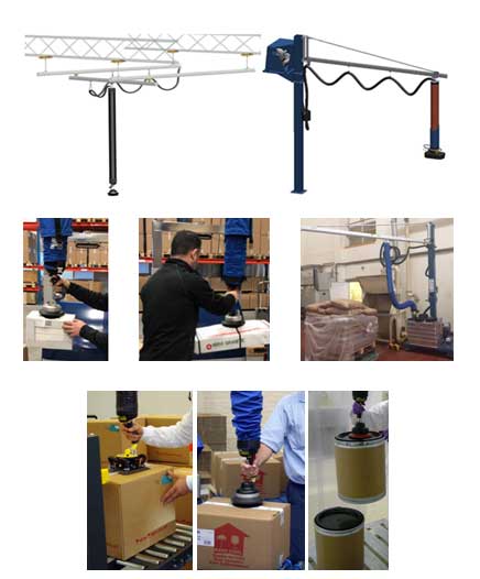 lifting equipment in use