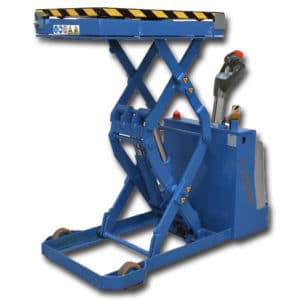 Powered Lift Table with Double Lifting Scissor