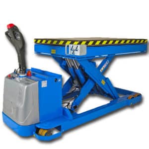 Powered Mobile Lift Table with Multi‐Directional Platform