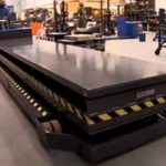 Powered Mobile Lift Table for Automotive and Railway Industry