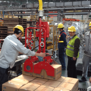 Overhead Vacuum Handling for Box Handling