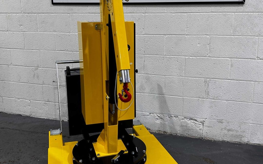 Lift Safe’s 01B5 Counterbalanced Crane Revolutionises Lifting Operations for Global Welding Leader Fronius